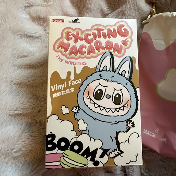 LYCHEE BERRY- Pop Mart Exciting Macaron Labubu. New. Box opened to verify - Picture 6 of 9